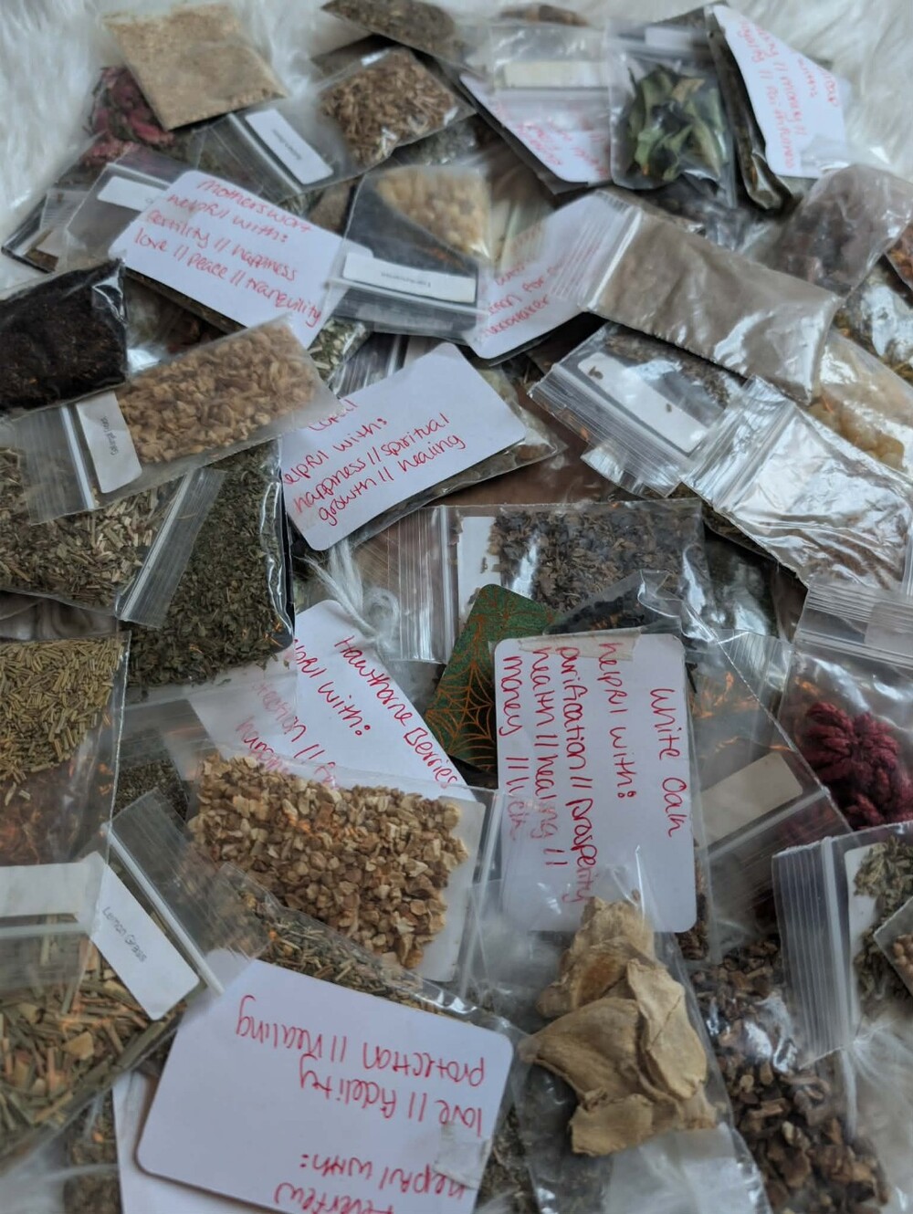 Huge 75-Bag Ultimate Spiritual & Ritual Herb Kit